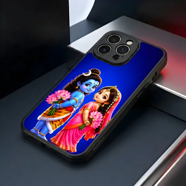 Adorable_Cute_Lord_Shivan_Parvathi_Design_Printed_Premium_Glossy_Back_Case_Cover_With_Camera_Protection_Mk000335_Bx