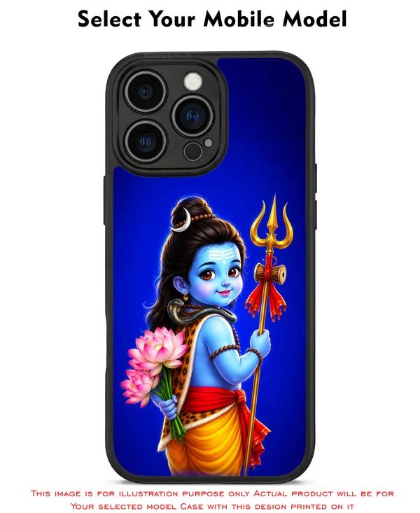 Adorable_Cute_Lord_Shiva_With_Thirusoolam_Design_Printed_Premium_Glossy_Back_Case_Cover_With_Camera_Protection_Mk000336_Bx