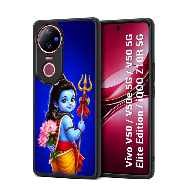Adorable_Cute_Lord_Shiva_With_Thirusoolam_Design_Printed_Premium_Glossy_Back_Case_Cover_With_Camera_Protection_For_Vivo_V50_/_V50e_/_V50_5g_Elite_Edition_/_iQOO_Z10r_5g_Mk000336_Bx