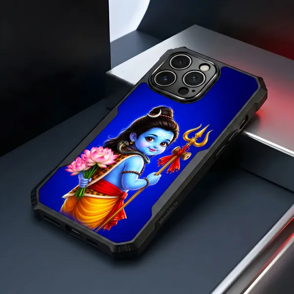 Adorable_Cute_Lord_Shiva_With_Thirusoolam_Design_Printed_Bumper_Glossy_Back_Case_Cover_With_Camera_Protection_Mk000336_Ip