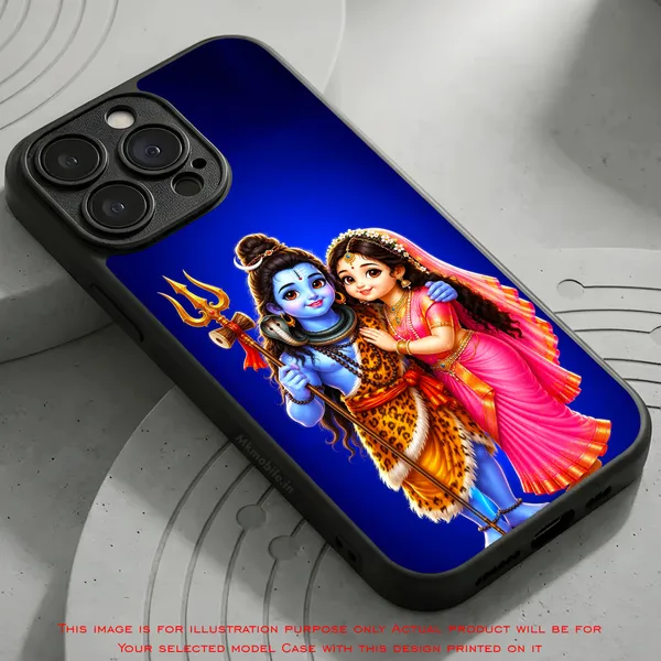 Adorable_Cute_Lord_Shivan_Parvathi_Design_Printed_Premium_Glossy_Back_Case_Cover_With_Camera_Protection_Mk000337_Bx