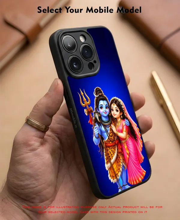Adorable_Cute_Lord_Shivan_Parvathi_Design_Printed_Premium_Glossy_Back_Case_Cover_With_Camera_Protection_Mk000337_Bx