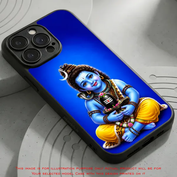 Adorable_Cute_Lord_Shivan_Holding_Shivalingam_Design_Printed_Premium_Glossy_Back_Case_Cover_With_Camera_Protection_Mk000338_Bx