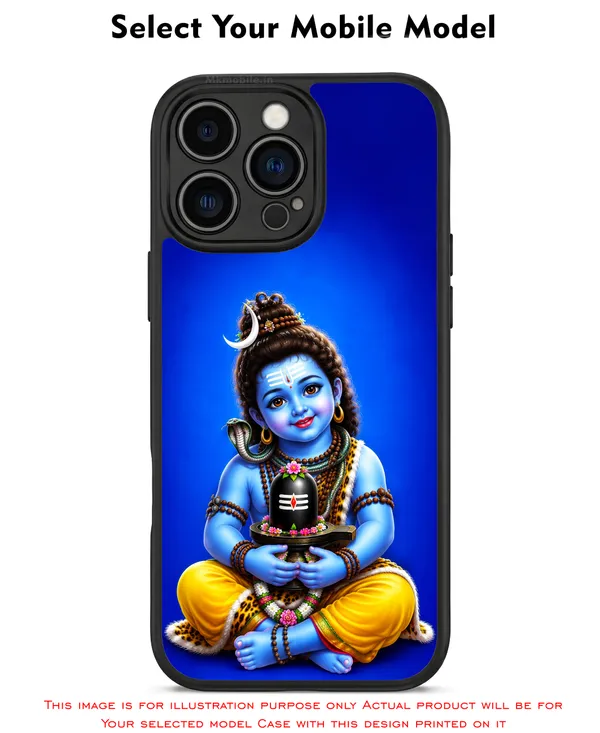 Adorable_Cute_Lord_Shivan_Holding_Shivalingam_Design_Printed_Premium_Glossy_Back_Case_Cover_With_Camera_Protection_Mk000338_Bx