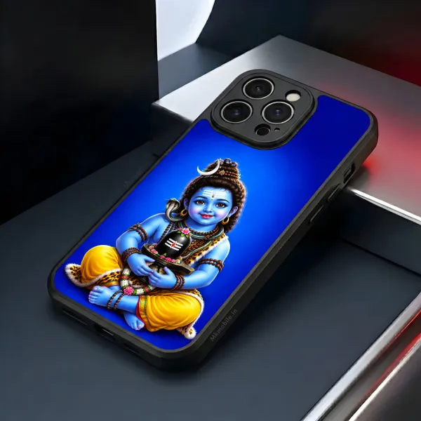 Adorable_Cute_Lord_Shivan_Holding_Shivalingam_Design_Printed_Premium_Glossy_Back_Case_Cover_With_Camera_Protection_Mk000338_Bx