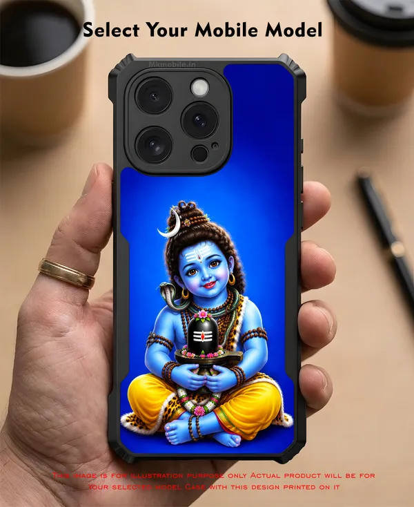 Adorable_Cute_Lord_Shivan_Holding_Shivalingam_Design_Printed_Bumper_Glossy_Back_Case_Cover_With_Camera_Protection_Mk000338_Ip
