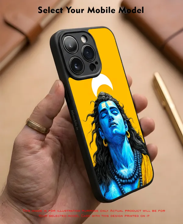 Blue_Lord_Shiva_Mahadev_In_Yellow_Background_Design_Printed_Premium_Glossy_Back_Case_Cover_With_Camera_Protection_Mk000342_Bx