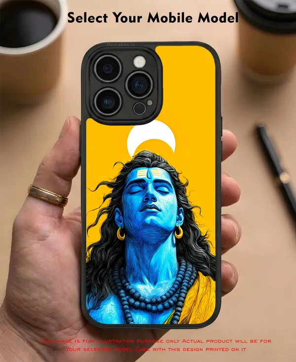 Blue_Lord_Shiva_Mahadev_In_Yellow_Background_Design_Printed_Premium_Glossy_Back_Case_Cover_With_Camera_Protection_Mk000342_Bx