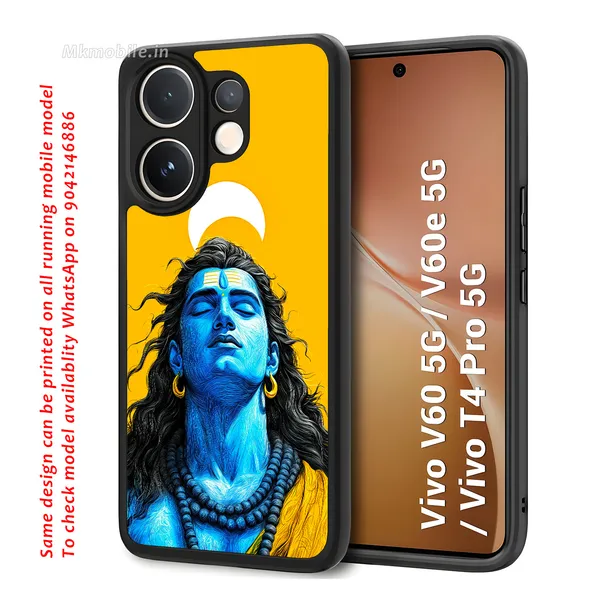 Blue_Lord_Shiva_Mahadev_In_Yellow_Background_Design_Printed_Premium_Glossy_Back_Case_Cover_With_Camera_Protection_For_Vivo_V60_5G_/_V60e_/_T4_Pro_5G_Mk000342_Bx