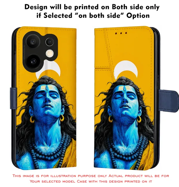 Blue_Lord_Shiva_Mahadev_In_Yellow_Background_Design_Printed_Flip_Case_Cover_With_Camera_Protection_Mk000342_Fcuv
