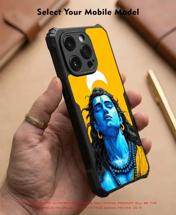 Blue_Lord_Shiva_Mahadev_In_Yellow_Background_Design_Printed_Bumper_Glossy_Back_Case_Cover_With_Camera_Protection_Mk000342_Ip