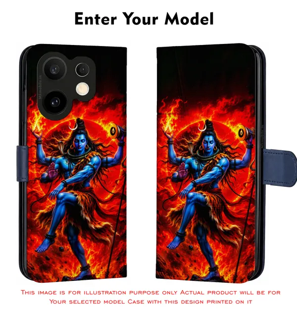 Blue_Lord_Shiva_Mahadev_In_Glowing_Red_Sun_Design_Printed_Flip_Case_Cover_With_Camera_Protection_Mk000347_Fcuv