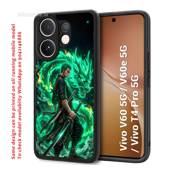 Anime_Character_Roronoa_Zoro_From_One_Piece_Design_Printed_Premium_Glossy_Back_Case_Cover_With_Camera_Protection_For_Vivo_V60_5G_/_V60e_/_T4_Pro_5G_Mk000348_Bx