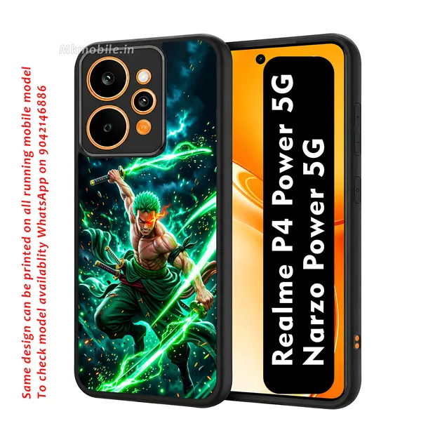 Anime_Character_Roronoa_Zoro_From_One_Piece_Design_Printed_Premium_Glossy_Back_Case_Cover_With_Camera_Protection_For_Realme_P4_Power_5G_/_Narzo_Power_5G_Mk000349_Bx