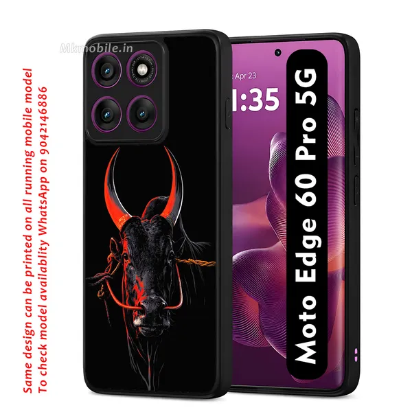 Black_Indian_Bull_Jallikattu_Kaalai_Design_Printed_Premium_Glossy_Back_Case_Cover_With_Camera_Protection_For_Moto_Edge_60_Pro_5G_Mk000352_Bx
