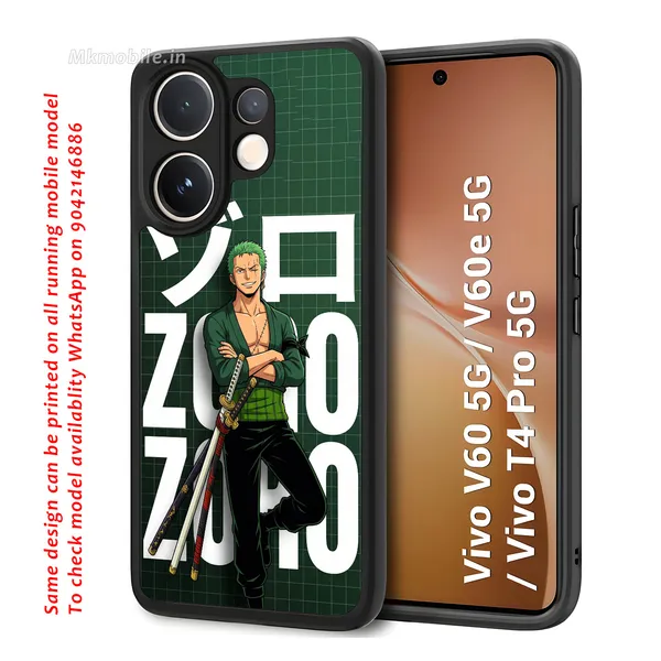 Anime_Character_Roronoa_Zoro_From_One_Piece_Design_Printed_Premium_Glossy_Back_Case_Cover_With_Camera_Protection_For_Vivo_V60_5G_/_V60e_/_T4_Pro_5G_Mk000354_Bx