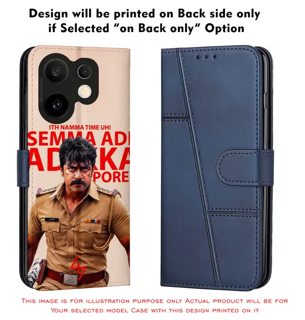 Tamil_Actor_Suriya_47_Movie_Police_Look_Design_Printed_Flip_Case_Cover_With_Camera_Protection_Mk000356_Fcuv