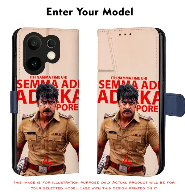 Tamil_Actor_Suriya_47_Movie_Police_Look_Design_Printed_Flip_Case_Cover_With_Camera_Protection_Mk000356_Fcuv