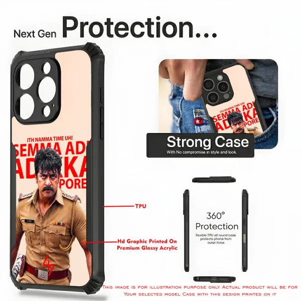 Tamil_Actor_Suriya_47_Movie_Police_Look_Design_Printed_Bumper_Glossy_Back_Case_Cover_With_Camera_Protection_Mk000356_Ip