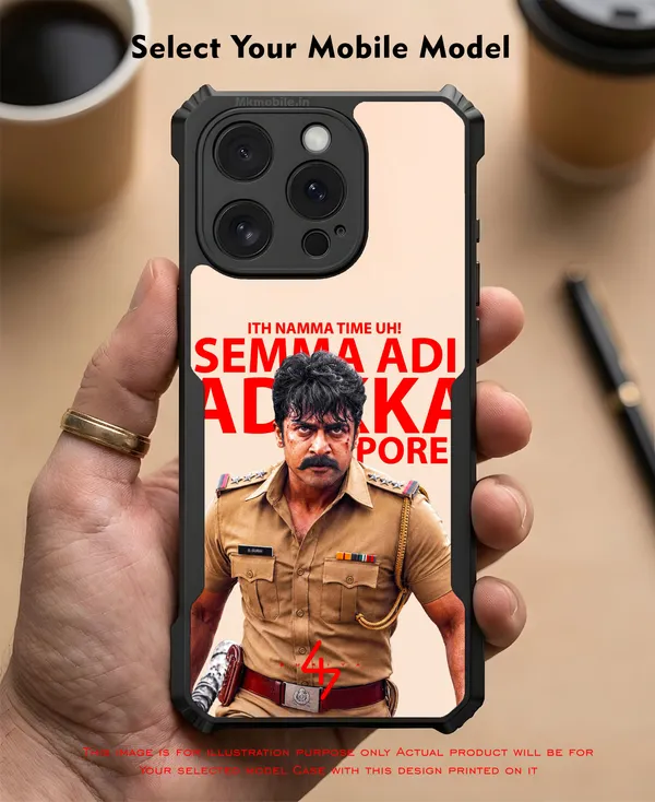 Tamil_Actor_Suriya_47_Movie_Police_Look_Design_Printed_Bumper_Glossy_Back_Case_Cover_With_Camera_Protection_Mk000356_Ip
