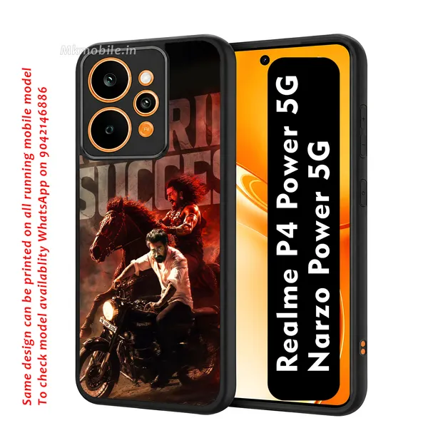 Tamil_Actor_Suriya_Karuppu_Movie_Bullet_And_Horses_Look_Design_Printed_Premium_Glossy_Back_Case_Cover_With_Camera_Protection_For_Realme_P4_Power_5G_/_Narzo_Power_5G_Mk000357_Bx
