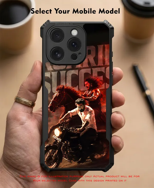 Tamil_Actor_Suriya_Karuppu_Movie_Bullet_And_Horses_Look_Design_Printed_Bumper_Glossy_Back_Case_Cover_With_Camera_Protection_Mk000357_Ip