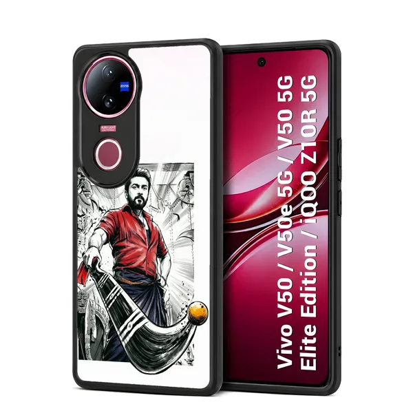 Tamil_Actor_Suriya_Karuppu_Movie_Look_Design_Printed_Premium_Glossy_Back_Case_Cover_With_Camera_Protection_For_Vivo_V50_/_V50e_/_V50_5g_Elite_Edition_/_iQOO_Z10r_5g_Mk000358_Bx