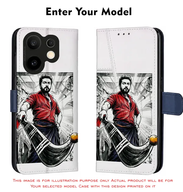 Tamil_Actor_Suriya_Karuppu_Movie_Look_Design_Printed_Flip_Case_Cover_With_Camera_Protection_Mk000358_Fcuv