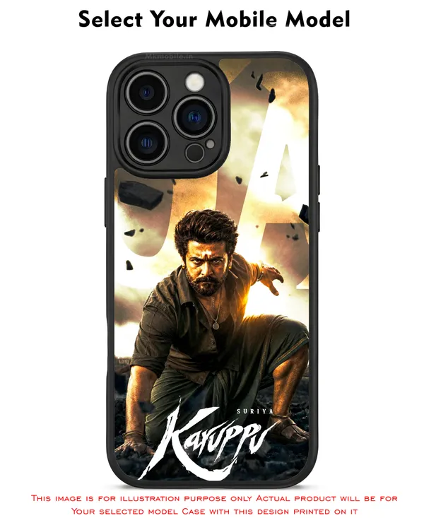 Tamil_Actor_Suriya_Karuppu_Movie_Look_Design_Printed_Premium_Glossy_Back_Case_Cover_With_Camera_Protection_Mk000359_Bx