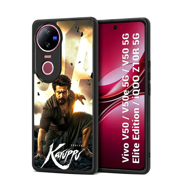 Tamil_Actor_Suriya_Karuppu_Movie_Look_Design_Printed_Premium_Glossy_Back_Case_Cover_With_Camera_Protection_For_Vivo_V50_/_V50e_/_V50_5g_Elite_Edition_/_iQOO_Z10r_5g_Mk000359_Bx