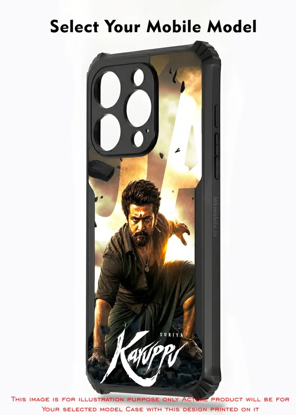 Tamil_Actor_Suriya_Karuppu_Movie_Look_Design_Printed_Bumper_Glossy_Back_Case_Cover_With_Camera_Protection_Mk000359_Ip
