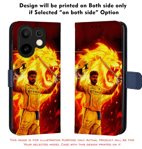 Chennai_Super_Kings_Sanju_Samson_Cricket_Player_Design_Printed_Flip_Case_Cover_With_Camera_Protection_Mk000360_Fcuv