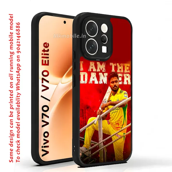 Chennai_Super_Kings_Sanju_Samson_Cricket_Player_Design_Printed_Premium_Glossy_Back_Case_Cover_With_Camera_Protection_For_Vivo_V70_5G_/_V70_5G_Elite_Mk000361_Bx