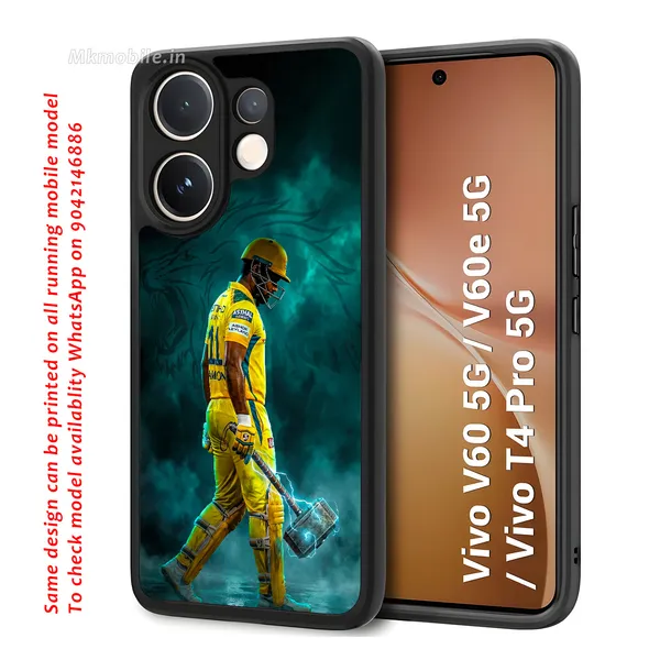 Chennai_Super_Kings_Sanju_Samson_Cricket_Player_Design_Printed_Premium_Glossy_Back_Case_Cover_With_Camera_Protection_For_Vivo_V60_5G_/_V60e_/_T4_Pro_5G_Mk000362_Bx