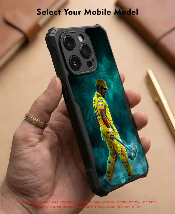 Chennai_Super_Kings_Sanju_Samson_Cricket_Player_Design_Printed_Bumper_Glossy_Back_Case_Cover_With_Camera_Protection_Mk000362_Ip