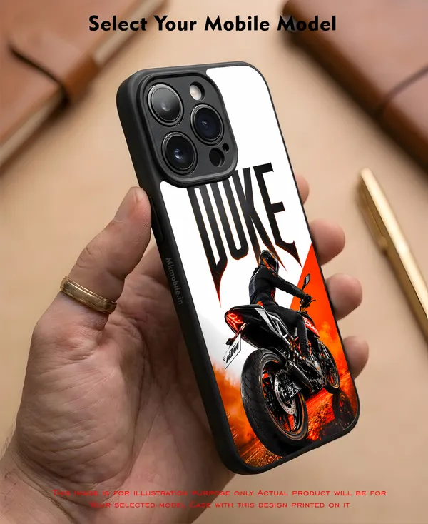 Duke_Bike_Illustration_Design_Printed_Premium_Glossy_Back_Case_Cover_With_Camera_Protection_Mk000368_Bx