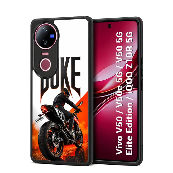 Duke_Bike_Illustration_Design_Printed_Premium_Glossy_Back_Case_Cover_With_Camera_Protection_For_Vivo_V50_/_V50e_/_V50_5g_Elite_Edition_/_iQOO_Z10r_5g_Mk000368_Bx
