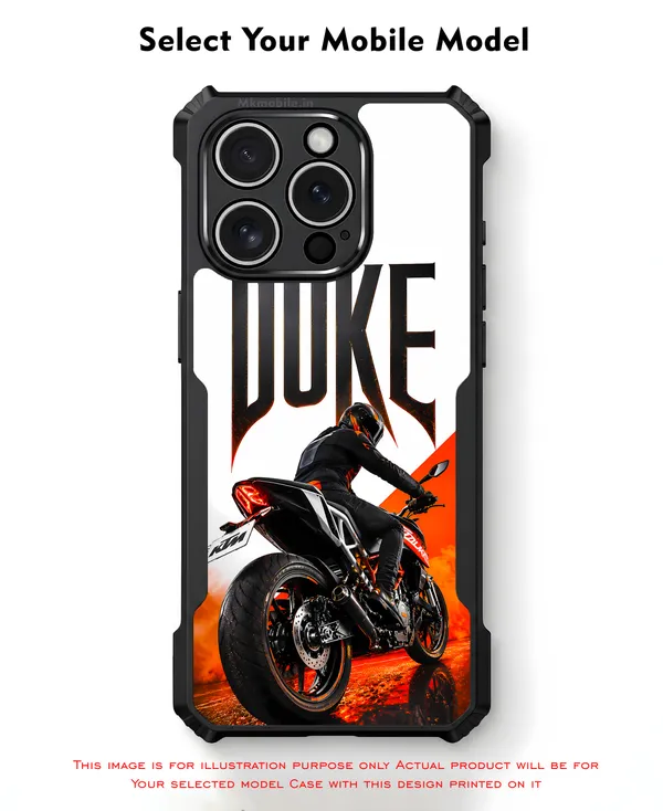 Duke_Bike_Illustration_Design_Printed_Bumper_Glossy_Back_Case_Cover_With_Camera_Protection_Mk000368_Ip