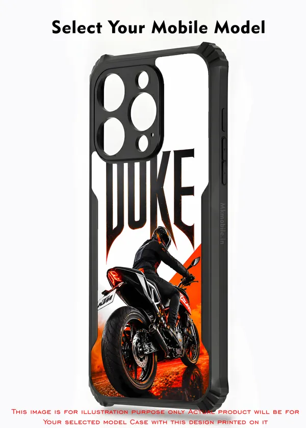 Duke_Bike_Illustration_Design_Printed_Bumper_Glossy_Back_Case_Cover_With_Camera_Protection_Mk000368_Ip