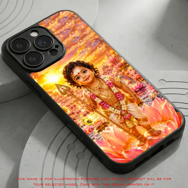 Adorable_Cute_Lord_Murugar_Design_Printed_Premium_Glossy_Back_Case_Cover_With_Camera_Protection_Mk000370_Bx