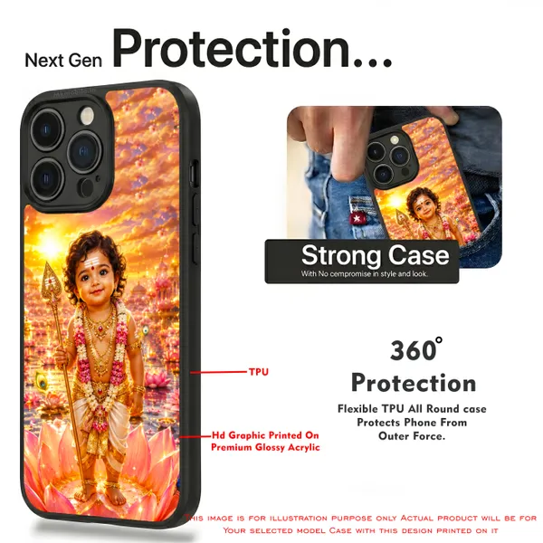 Adorable_Cute_Lord_Murugar_Design_Printed_Premium_Glossy_Back_Case_Cover_With_Camera_Protection_Mk000370_Bx