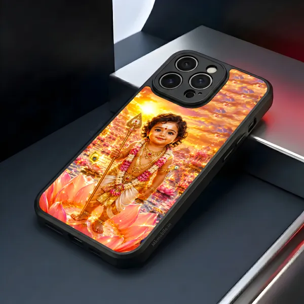 Adorable_Cute_Lord_Murugar_Design_Printed_Premium_Glossy_Back_Case_Cover_With_Camera_Protection_Mk000370_Bx