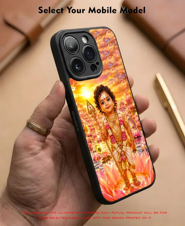 Adorable_Cute_Lord_Murugar_Design_Printed_Premium_Glossy_Back_Case_Cover_With_Camera_Protection_Mk000370_Bx