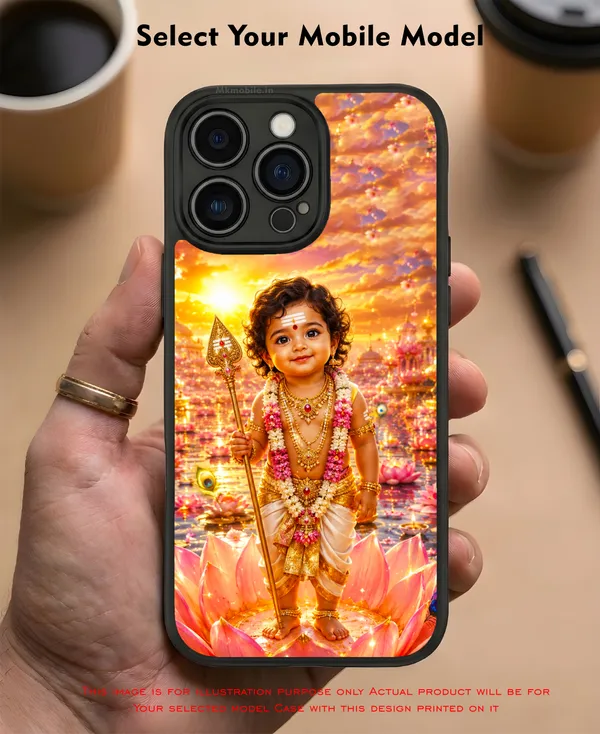 Adorable_Cute_Lord_Murugar_Design_Printed_Premium_Glossy_Back_Case_Cover_With_Camera_Protection_Mk000370_Bx
