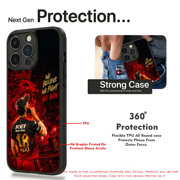 Rcb_Cricket_Player_King_Kohli_Design_Printed_Premium_Glossy_Back_Case_Cover_With_Camera_Protection_Mk000371_Bx