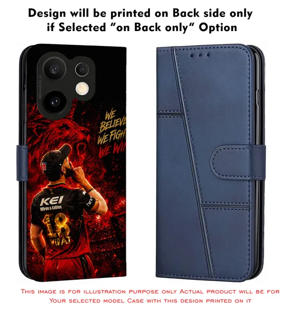 Rcb_Cricket_Player_King_Kohli_Design_Printed_Flip_Case_Cover_With_Camera_Protection_Mk000371_Fcuv