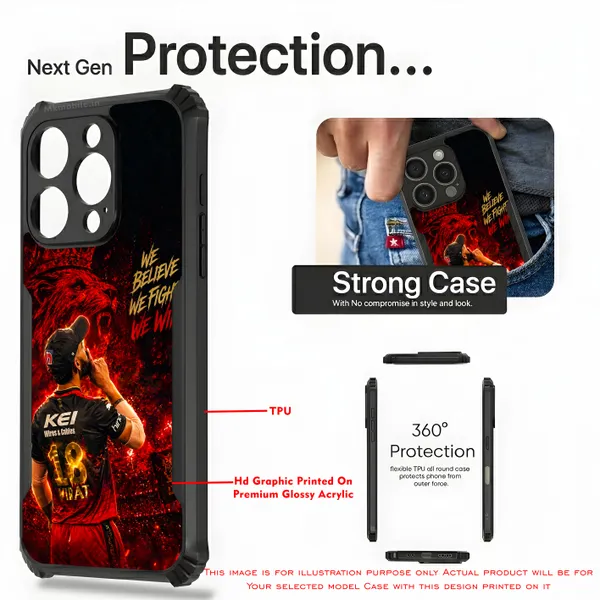 Rcb_Cricket_Player_King_Kohli_Design_Printed_Bumper_Glossy_Back_Case_Cover_With_Camera_Protection_Mk000371_Ip