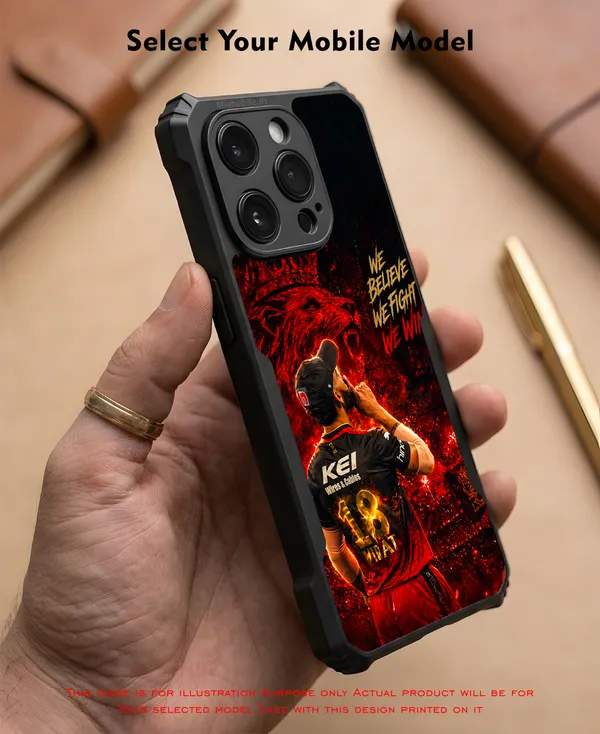 Rcb_Cricket_Player_King_Kohli_Design_Printed_Bumper_Glossy_Back_Case_Cover_With_Camera_Protection_Mk000371_Ip