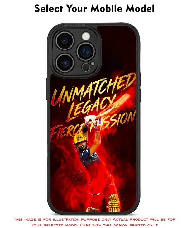 Rcb_Cricket_Player_King_Kohli_Design_Printed_Premium_Glossy_Back_Case_Cover_With_Camera_Protection_Mk000372_Bx