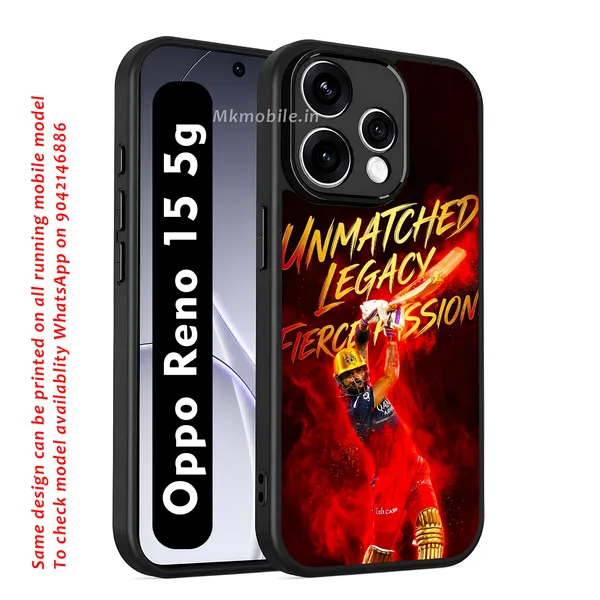 Rcb_Cricket_Player_King_Kohli_Design_Printed_Premium_Glossy_Back_Case_Cover_With_Camera_Protection_For_OPPO_RENO_15_5g_Mk000372_Bx